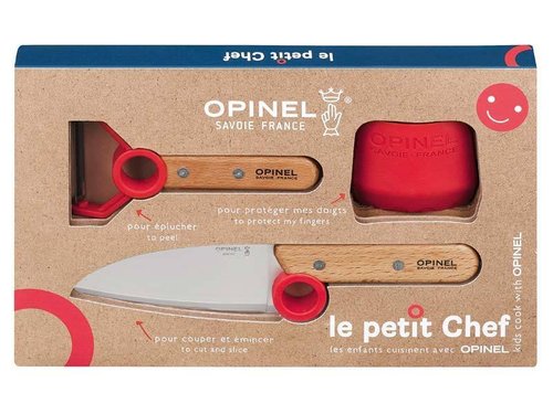 Opinel Le petit Chef Kinder Kochmesser-Set 3-teilig